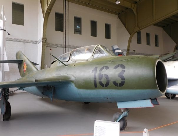 Flugplatz Gatow_Hangar 3_MIG 15